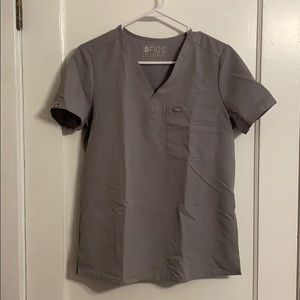 Figs Scrub Set - Cement